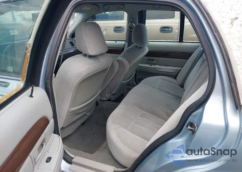 2003 Mercury Grand Marquis Gs из США, поврежденный, VIN 2MEFM74W33X653450